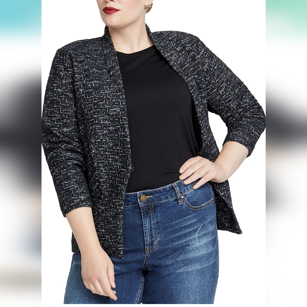 Rachel Roy Plus Size Frankie Jacket Sz. 3X
